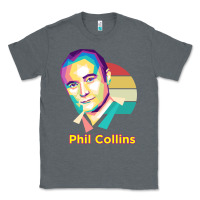 Charcoal Heather wpap phil collins rock Classic Tee - linhVisuals