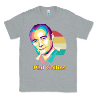 Heather Grey wpap phil collins rock Classic Tee - linhVisuals