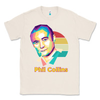 Natural wpap phil collins rock Classic Tee - linhVisuals