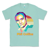 Seafoam wpap phil collins rock Classic Tee - linhVisuals