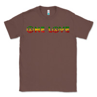 One Love Rasta Reggae Music Rastafarian Lover Jamaica Peace T Shirt Classic Tee | Teevron