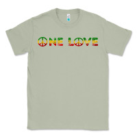 Matcha one love rasta reggae music rastafarian lover jamaica peace t shirt Classic Tee - linhVisuals