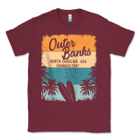 Outer Banks Shirts Men Women Kids Obx North Carolina Nc Gift Zip Hoodi Classic Tee | Teevron