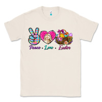 Natural Peace Love Easter Classic Tee - BundleAndBundleShop