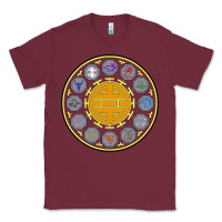 Burgundy talismans   jackie chan adventures Classic Tee - linhVisuals