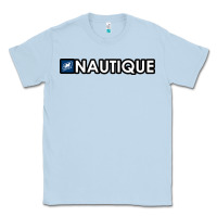 Dusty Blue Nautique Boats Classic Tee - linhVisuals