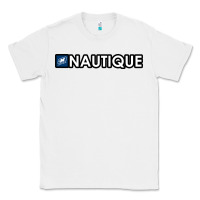White Nautique Boats Classic Tee - linhVisuals