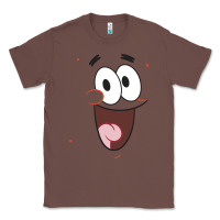 Chestnut sponge.bob squa.re.pants patrick face portrait Classic Tee - linhVisuals