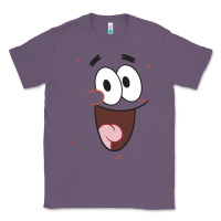 Lavender sponge.bob squa.re.pants patrick face portrait Classic Tee - linhVisuals