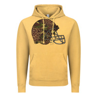 Vintage Mustard American football helmet Vintage Hoodie - BarkalooDesign