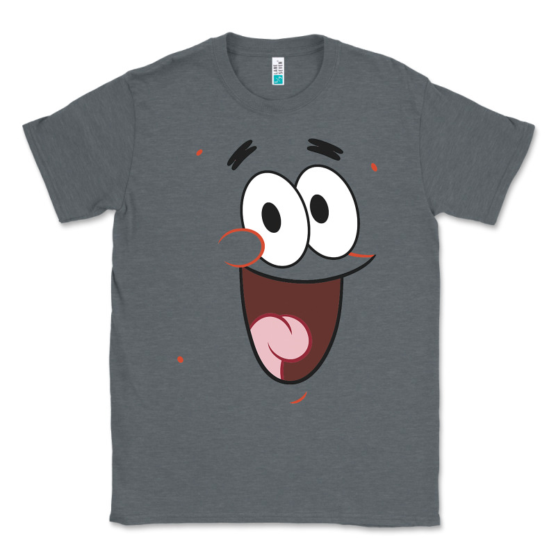 Sponge.bob Squa.re.pants Patrick Face Portrait Classic Tee by linhVisuals | Teevron