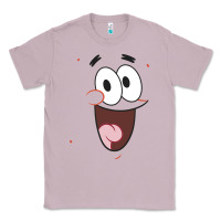 Lilac sponge.bob squa.re.pants patrick face portrait Classic Tee - linhVisuals