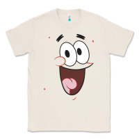 Natural sponge.bob squa.re.pants patrick face portrait Classic Tee - linhVisuals