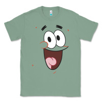Sage sponge.bob squa.re.pants patrick face portrait Classic Tee - linhVisuals