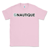 Bubblegum Pink Nautique Boats Classic Tee - linhVisuals