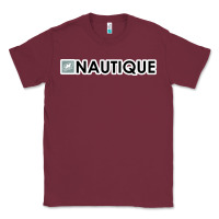 Burgundy Nautique Boats Classic Tee - linhVisuals
