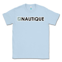 Dusty Blue Nautique Boats Classic Tee - linhVisuals