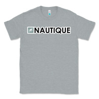 Heather Grey Nautique Boats Classic Tee - linhVisuals
