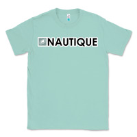Seafoam Nautique Boats Classic Tee - linhVisuals