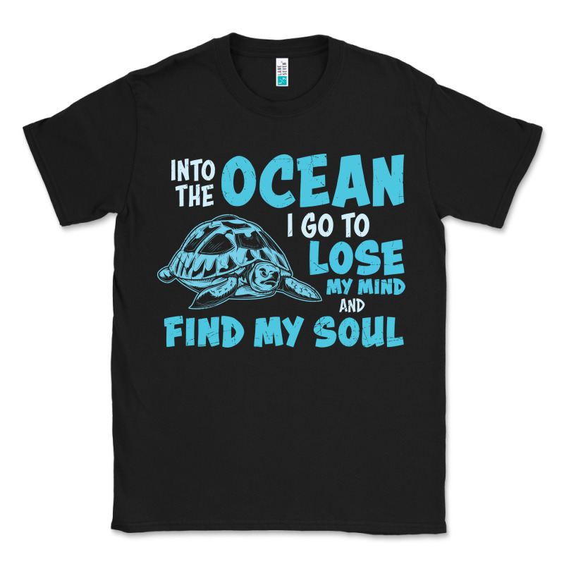 Into The Ocean I Go To Find My Soul Classic Tee by linhVisuals | Teevron