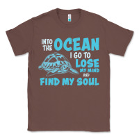 Chestnut into the ocean i go to find my soul Classic Tee - linhVisuals