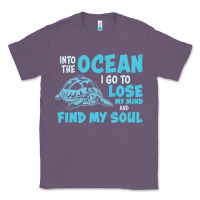 Lavender into the ocean i go to find my soul Classic Tee - linhVisuals