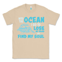 Mushroom into the ocean i go to find my soul Classic Tee - linhVisuals