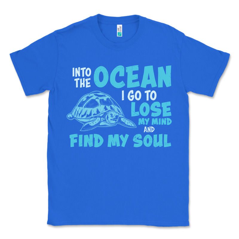 Into The Ocean I Go To Find My Soul Classic Tee by linhVisuals | Teevron