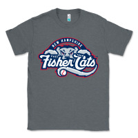 Charcoal Heather new hampshire fisher cats Classic Tee - linhVisuals