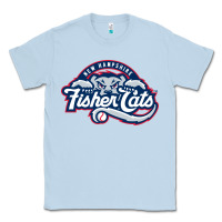 Dusty Blue new hampshire fisher cats Classic Tee - linhVisuals