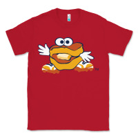 Red montgomery biscuits Classic Tee - linhVisuals