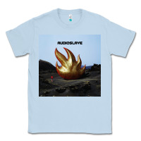 Dusty Blue Clear Design Classic Tee - linhVisuals