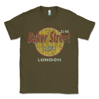 Army Green baker street cafe 221b london   sherlock holmes fans Classic Tee - linhVisuals