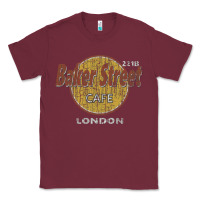 Burgundy baker street cafe 221b london   sherlock holmes fans Classic Tee - linhVisuals