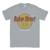 Heather Grey baker street cafe 221b london   sherlock holmes fans Classic Tee - linhVisuals