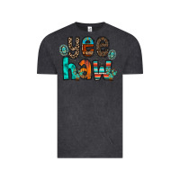 Vintage Black yee haw Vintage Tee - RacoonDesign