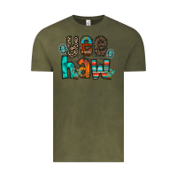 Vintage Olive yee haw Vintage Tee - RacoonDesign