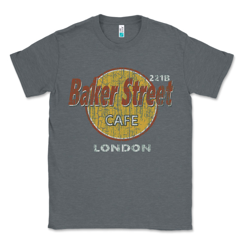 Baker Street Cafe 221b London   Sherlock Holmes Fans Classic Tee by linhVisuals | Teevron