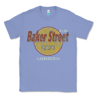 Colony Blue baker street cafe 221b london   sherlock holmes fans Classic Tee - linhVisuals