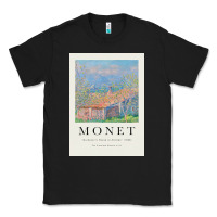 Black Claude Monet 1888 Classic Tee - linhVisuals