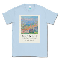 Dusty Blue Claude Monet 1888 Classic Tee - linhVisuals