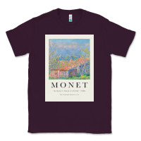 Plum Claude Monet 1888 Classic Tee - linhVisuals