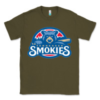 Army Green tennessee smokies Classic Tee - linhVisuals