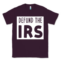 Plum defund the irs Classic Tee - linhVisuals