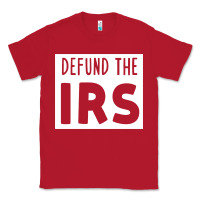 Red defund the irs Classic Tee - linhVisuals