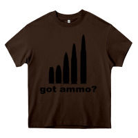 Chocolate Brown Got Ammo Heavy Core Tee - Bettercallsaul