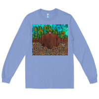 Colony Blue custom cactus and sunflowers leopard turquoise Long Sleeve Tee - Artiststas