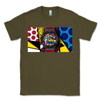 Army Green hublot Classic Tee - linhVisuals
