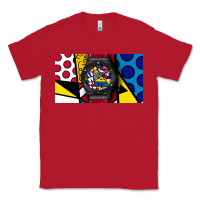 Red hublot Classic Tee - linhVisuals