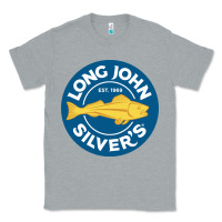 Heather Grey resto,  silver's Classic Tee - linhVisuals